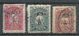 Turkey; 1916 Overprinted National Fete Commemorative Stamps - Used Stamps