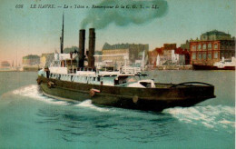 Le Havre (76) : Remorqueur Titan (Cie Générale Transatlantique) - Remorqueurs