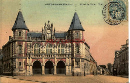 CPA AUXI LE CHATEAU - HOTEL DE VILLE - Auxi Le Chateau
