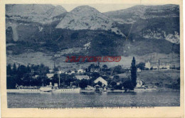 CPA VEYRIER DU LAC - (HTE SAVOIE) - LE BATEAU  VAPEUR AU PORT - Veyrier