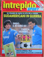 INTREPIDO 15 1988 Diego Maradona Giuseppe Giannini Maurizio Stecca Brigitte Nielsen Specchio - Deportes