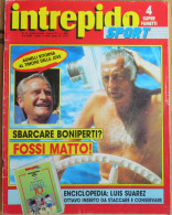 INTREPIDO 18 1988 Juventus Paolo Maldini Hurricane Lucio Dalla Gianni Morandi - Deportes