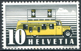 Suiza 1946 Correo 432 */MH Automóbil - Neufs