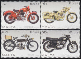 Malta 1480/83 2007 Motocicletas MNH - Malta