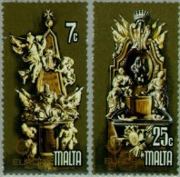 REL Malta 564/65  1978  Europa Monumentos Lujo - Malte