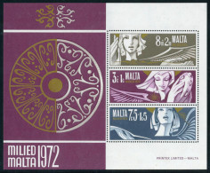 REL/S Malta  HB 2 1972  Navidad Ángeles Milied - Malte