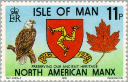 FAU1/S Man (isla De) Nº 129  1978  50º Aniv. De La Sociedad North American Man - Man (Insel)