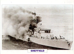 Destroyer Sheffield (guerre Des Malouines) - Boten