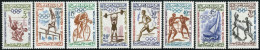 DEP6/S Marruecos Fr. Morocco Nº 413/20 1960 JJOO De Roma Anillos Olímpicos Dep - Autres - Afrique