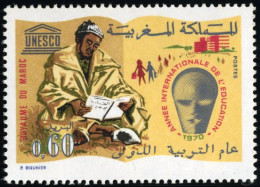 VAR3/S Marruecos Fr.  Nº 608  1970   Año Inter. De La Educación Lujo - Autres - Afrique