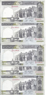 IRAN 500 RIALS ND2007 UNC P 137A D ( 5 Billets ) - Irán