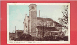 VAIRES SUR MARNE EGLISE SAINTE JEANNE D ARC CARTE EN TRES BON ETAT - Vaires Sur Marne