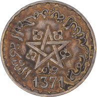 Monnaie, Maroc, 10 Francs, 1371 - Marruecos