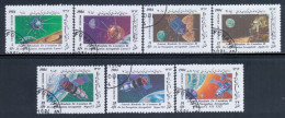 Afghanistan 1984 Mi# 1334-1340 Used - World Aviation Day / Space - Afghanistan