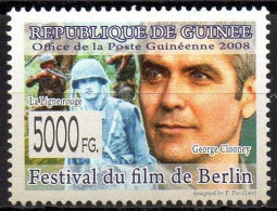 GUINEA - 1v - MNH - George Clooney - Cinema - Movies - Film - Kino - Cine - Berlin Festival - The Thin Red Line - Cinema