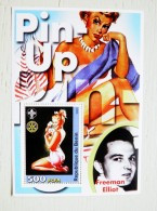 SALE! MNH M/s Block Art Paintings 2003 Pin-up Nude Woman Girl Erotic Freeman Elliot Scouting Rotary Playing Cards Game - Naakt