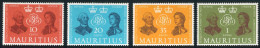 MI2/VAR2 Mauricio Mauritius 256/59  1961  MNH - Mauricio (1968-...)