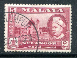 SELANGOR- Y&T N°70- Oblitéré - Selangor
