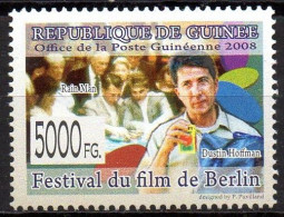 GUINEA - 1v - MNH - Dustin Hoffman - Cinema - Movies - Film - Kino - Cine - Berlin Festival - Rain Man - Cinema