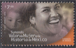 México 2975 2016 Valor A La Mujer En La Historia De México MNH - Mexique