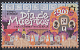 México 2938 2015 Día De Los Muertos MNH - Mexique