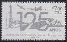 México 2988 2016 125º Aniversario De La Secretaría De Comunicaciones Y De Tran - Mexique