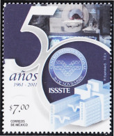 México 2656 2011 50 Años ISSSTE Centro Médico Nacional MNH - Mexico