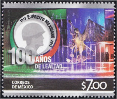México 2762 2013 100 Años Ejército Mexicano MNH - Mexico