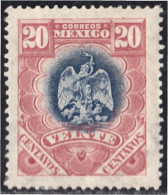 México 186 1899 Escudo Shield Sin Goma - Mexico