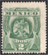 México 191 1902/03 Escudo Shield Sin Goma - Mexico