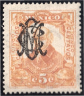 México 296 1915 Miguel Hidalgo Sin Goma - Mexico