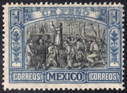 México 204 1910 Misa En El Monte De La Cruz MH - Mexico