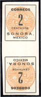 México 281 1915 MNH Estado Libre Y Soberano De Sorona Tetebeche - Mexico