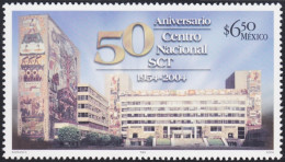 Mexico 2087 2004 50 Años Del Centro Nacional SCT MNH - Mexico