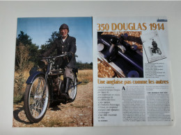 Douglas 350 De 1914 - Coupure De Presse Moto - Motos
