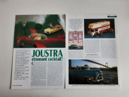 Jouets Miniatures Joustra - Coupure De Presse - Other & Unclassified