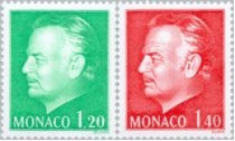 Monaco - 1233/34 - 1980 Serie-efigie De Rainiero III-Lujo - Altri & Non Classificati
