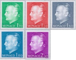 Monaco - 1209/13 - 1980 Serie-efigie De Rainiero III- Lujo - Andere & Zonder Classificatie