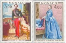 Monaco - 1196/97 - 1979 Charles III Y Antoinette De Mérode-príncipes De Mónaco - Autres & Non Classés