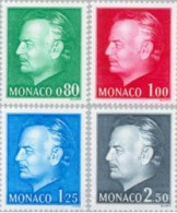 Monaco - 1079/82 - 1977 Serie -efigie Del Príncipe Rainiero-Lujo - Sonstige & Ohne Zuordnung