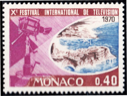 Monaco 807 1969 X Festival Internacional De TV MNH - Andere & Zonder Classificatie