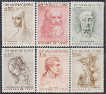 Monaco  799/04  450º Aniversario De La Muerte De Leonardo Da Vinci MNH - Altri & Non Classificati