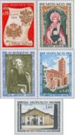 Monaco - 744/48 - 1968 Cent. De La Abadía Nullius Dioeciesis Lujo - Otros & Sin Clasificación