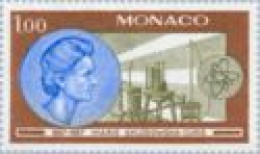 Monaco - 732 - 1967 Cent. De Marie Curie-laboratorio/retrato-Lujo - Altri & Non Classificati