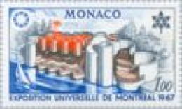 Monaco - 727 - 1967 Exp. Universal De Montreal-pabellón- Lujo - Andere & Zonder Classificatie
