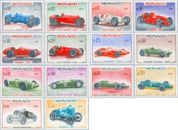 Monaco - 708/21 - 1967 25º Gran Premio Autv. De Mónaco-coches De Ganadores-Luj - Altri & Non Classificati