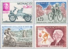 Monaco - 632/35 - 1963 Aniversarios Deportivos Lujo - Sonstige & Ohne Zuordnung