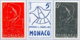 Monaco - 399/01 - 1954 Cent. Muerte De A. F. Ozaman Lujo - Otros & Sin Clasificación