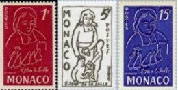 Monaco - 402/04 - 1954 En Honor A St. Juan Bautista De La Salle Lujo - Other & Unclassified