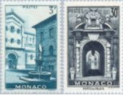 Monaco - 369/70 - 1951 Vistas Del Principado Lujo - Sonstige & Ohne Zuordnung